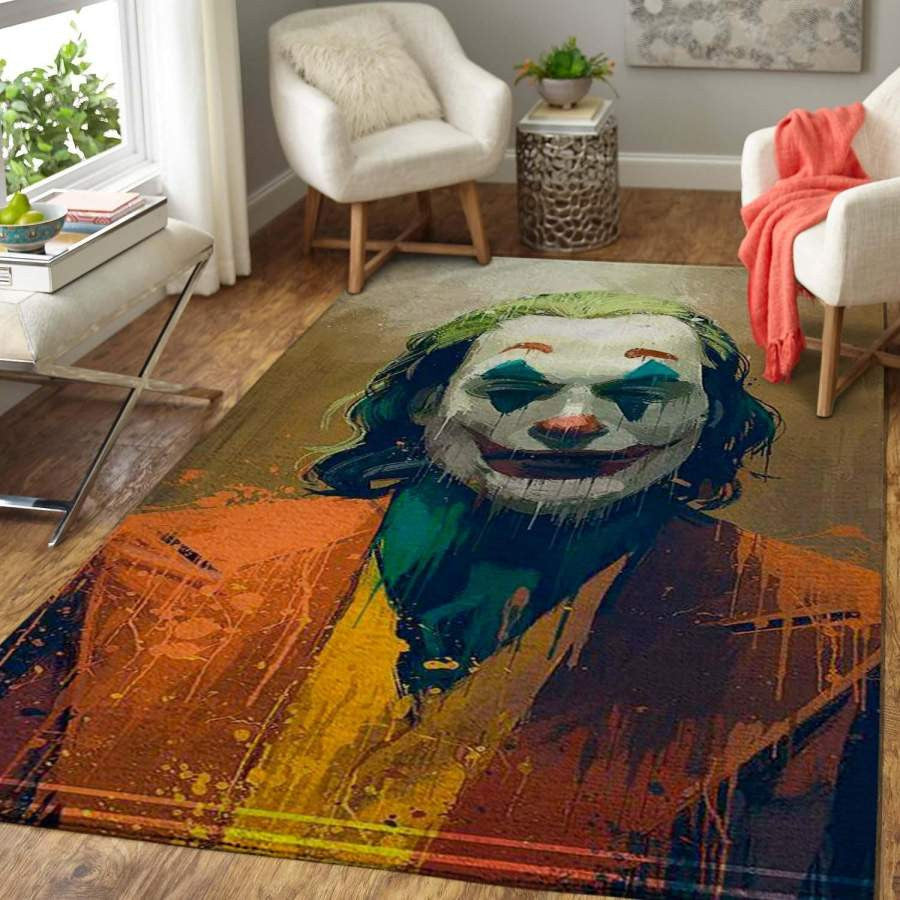 Joker Film Bodendekor 1910141 Teppich, Teppiche - Outdoor Teppich, Teppich Wohnzimmer, Küchenteppich, Kinderzimmer, Modern