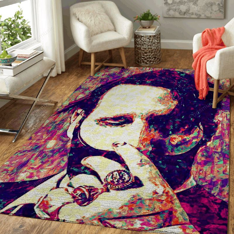 Marilyn Manson Musikparade Teppich, Teppiche - Outdoor Teppich, Teppich Wohnzimmer, Küchenteppich, Kinderzimmer, Modern