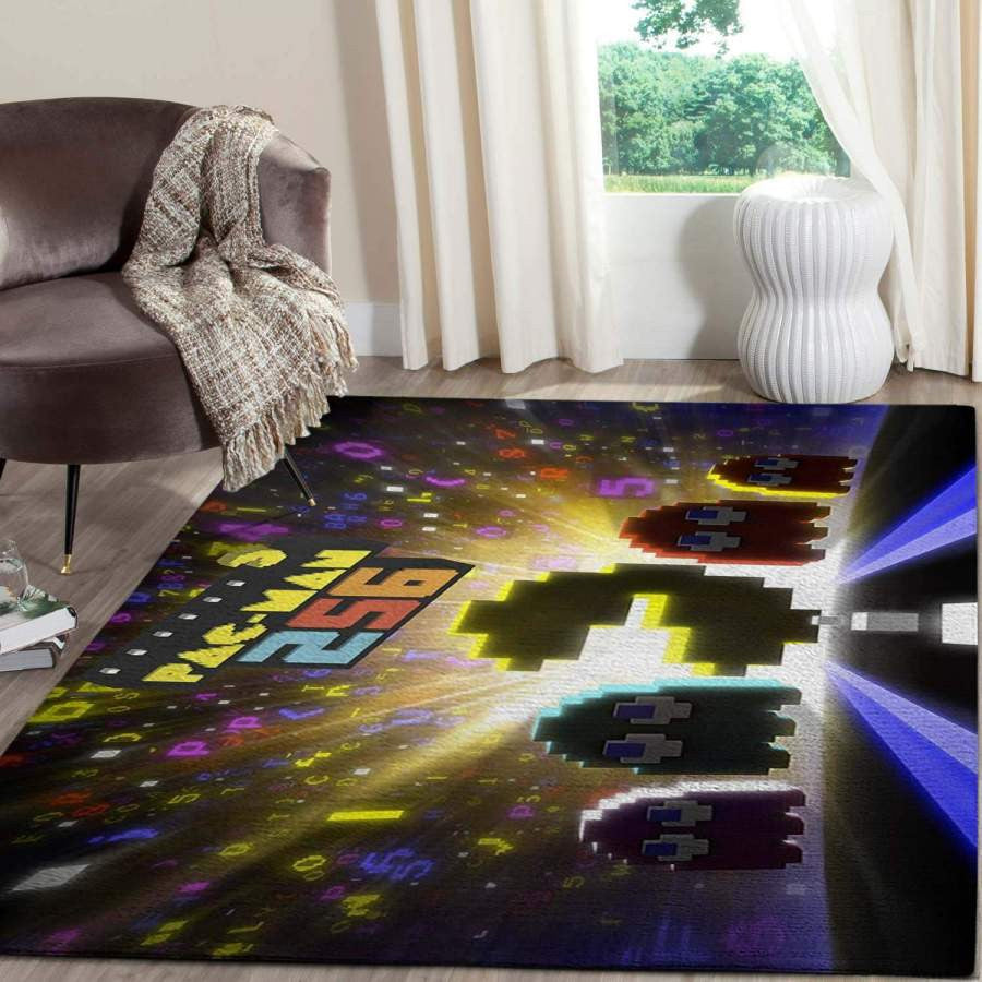 Pacman Gamings Weihnachtsgeschenk Floor Decor002 Teppich, Teppiche - Outdoor Teppich, Teppich Wohnzimmer, Küchenteppich, Kinderzimmer, Modern
