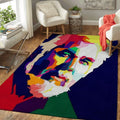 Kenny Rogers Lady The Legend Musik 1938 2020 Teppich, Teppiche - Outdoor Teppich, Teppich Wohnzimmer, Küchenteppich, Kinderzimmer, Modern