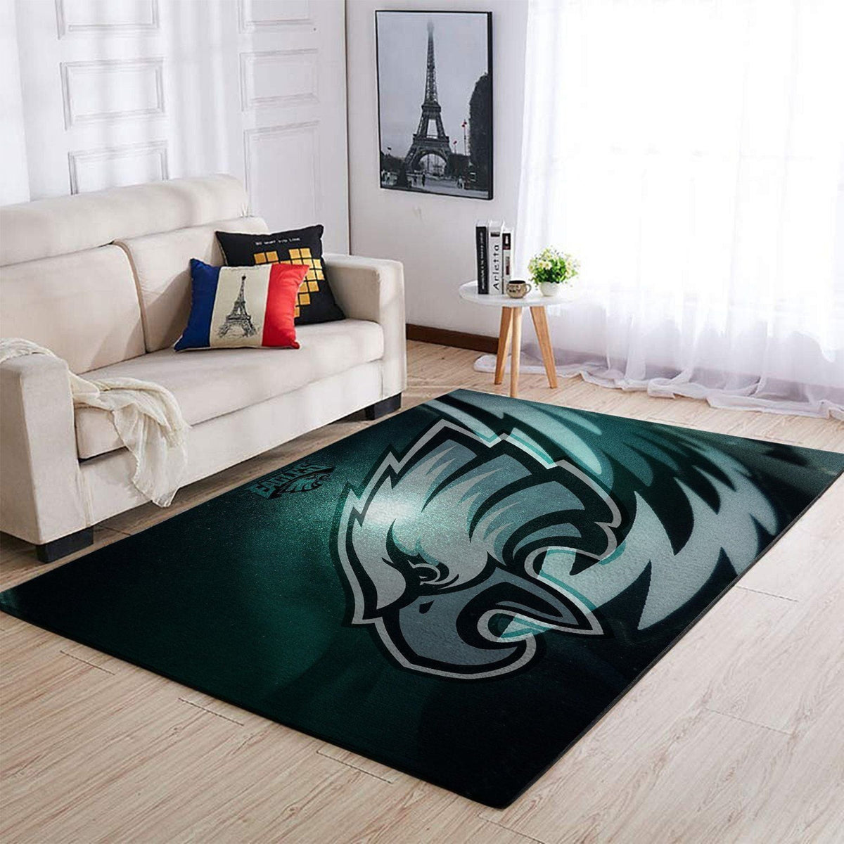 Philadelphia Eagles Area Nfl Fußballsport Teppich, Teppiche - Outdoor Teppich, Teppich Wohnzimmer, Küchenteppich, Kinderzimmer, Modern