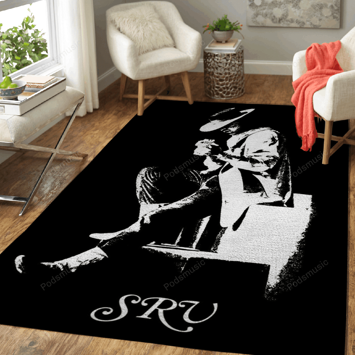 Srvstevie Ray Vaughan Musik für Fans Teppich, Teppiche - Outdoor Teppich, Teppich Wohnzimmer, Küchenteppich, Kinderzimmer, Modern