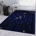 Pacman Gaming 11 Teppich, Teppiche - Outdoor Teppich, Teppich Wohnzimmer, Küchenteppich, Kinderzimmer, Modern
