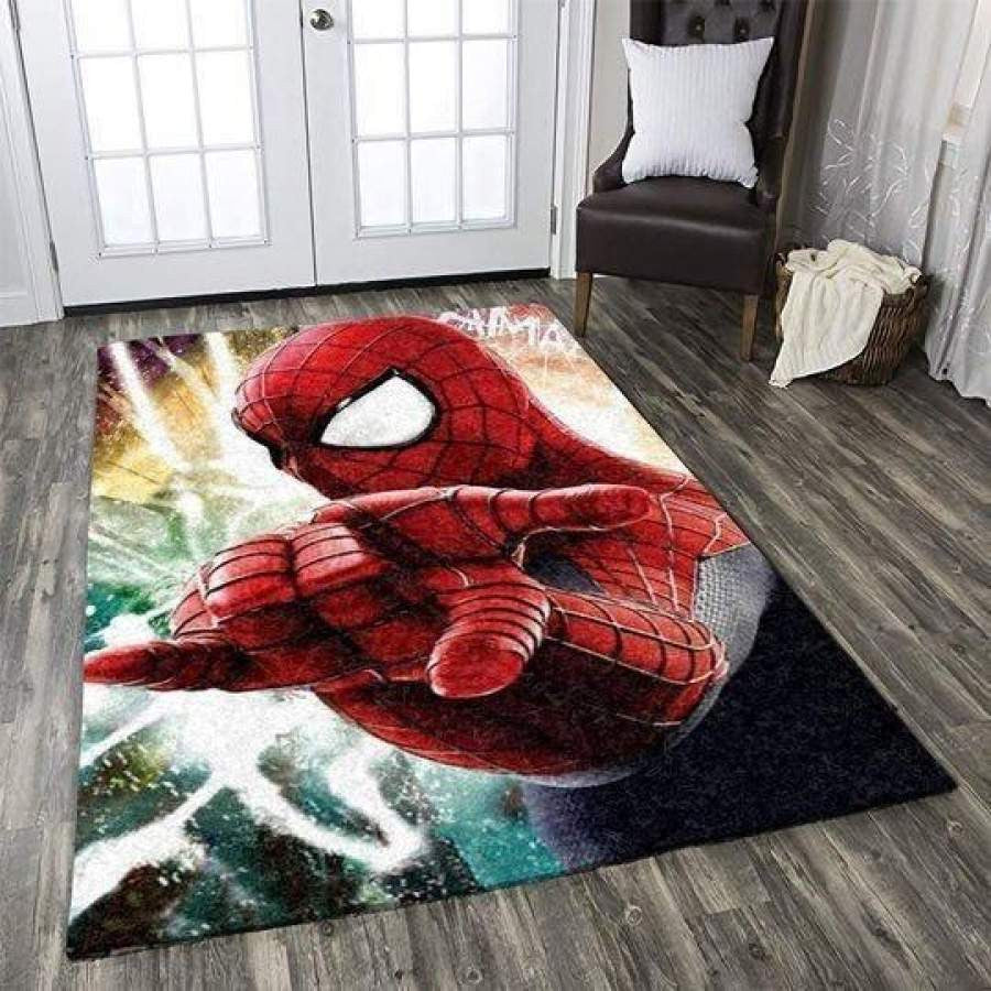 Marvel Superheld Spiderman Film Ofd 3110192 Teppich, Teppiche - Outdoor Teppich, Teppich Wohnzimmer, Küchenteppich, Kinderzimmer, Modern