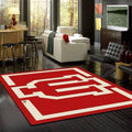 Indiana Hoosiers Area Football Teppich, Teppiche - Outdoor Teppich, Teppich Wohnzimmer, Küchenteppich, Kinderzimmer, Modern