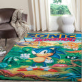 Sonic The Hedgehog Area Gaming Gamer 004 Teppich, Teppiche - Outdoor Teppich, Teppich Wohnzimmer, Küchenteppich, Kinderzimmer, Modern