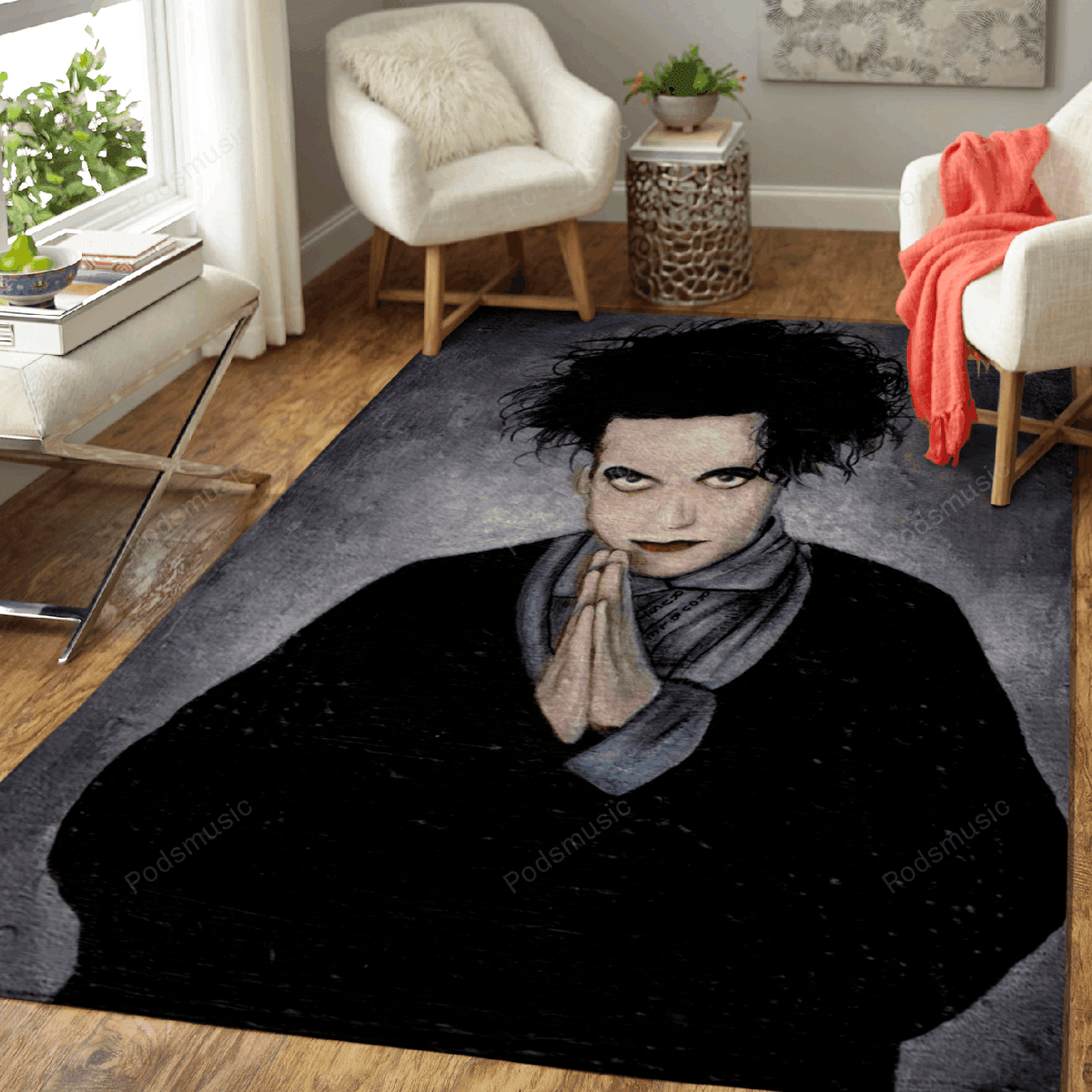Robert Smith Musik für Fans Teppich, Teppiche - Outdoor Teppich, Teppich Wohnzimmer, Küchenteppich, Kinderzimmer, Modern