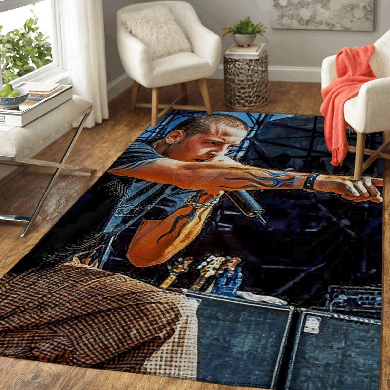 Linkin Park 33 Musik Teppich, Teppiche - Outdoor Teppich, Teppich Wohnzimmer, Küchenteppich, Kinderzimmer, Modern
