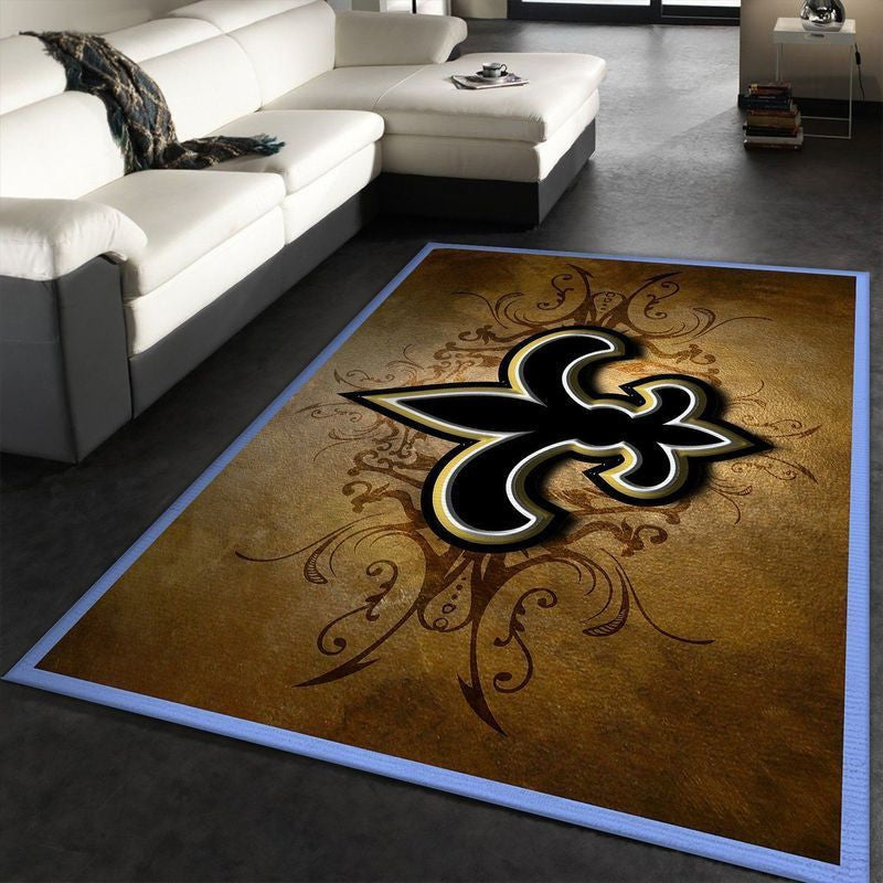 New Orleans Saints NFL 6 Teppich, Teppiche - Outdoor Teppich, Teppich Wohnzimmer, Küchenteppich, Kinderzimmer, Modern