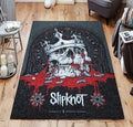 Slipknot Area Music Ofd 1911015 Teppich, Teppiche - Outdoor Teppich, Teppich Wohnzimmer, Küchenteppich, Kinderzimmer, Modern