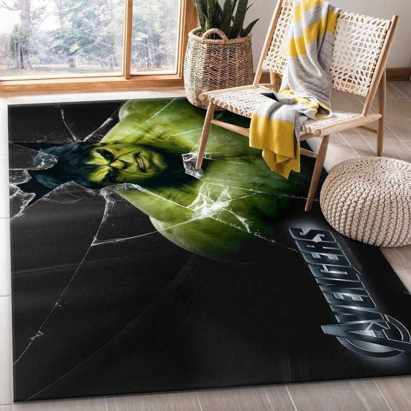 Hulk Avenger Film 1 Teppich, Teppiche - Outdoor Teppich, Teppich Wohnzimmer, Küchenteppich, Kinderzimmer, Modern