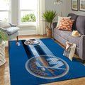New York Islanders Nhl Area Team Logo Sport Teppich, Teppiche - Outdoor Teppich, Teppich Wohnzimmer, Küchenteppich, Kinderzimmer, Modern