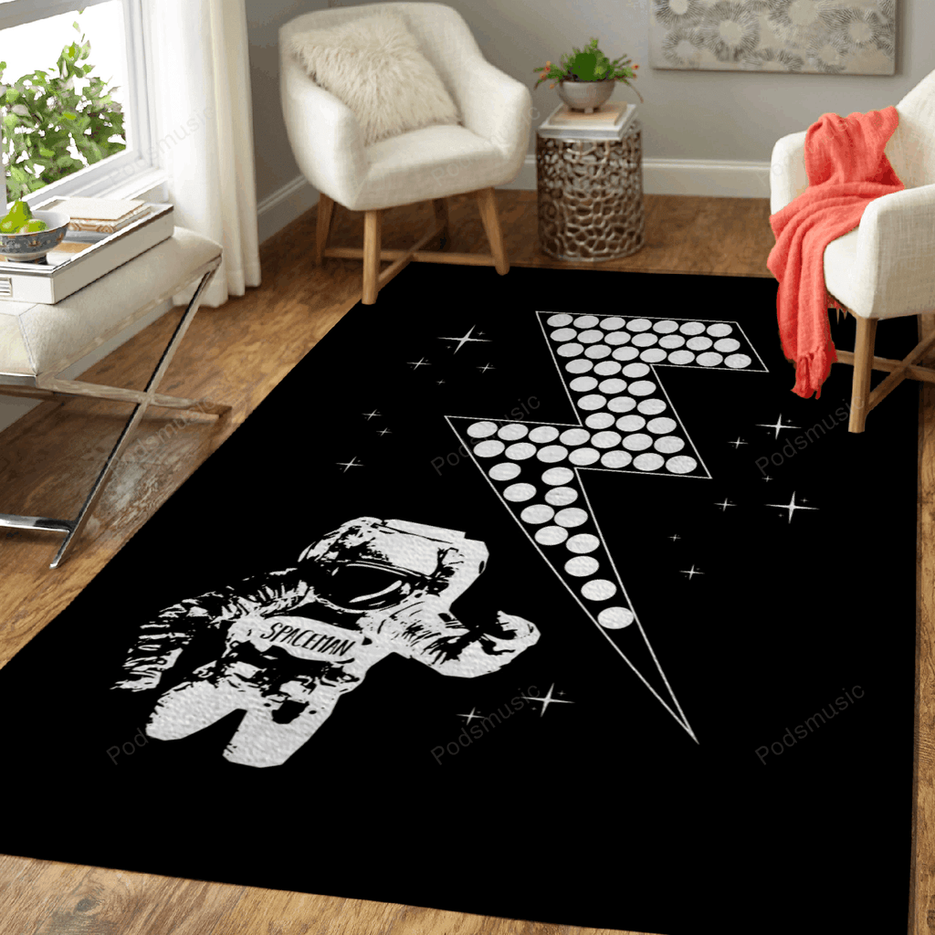 Spaceman-Musik für Fans Teppich, Teppiche - Outdoor Teppich, Teppich Wohnzimmer, Küchenteppich, Kinderzimmer, Modern