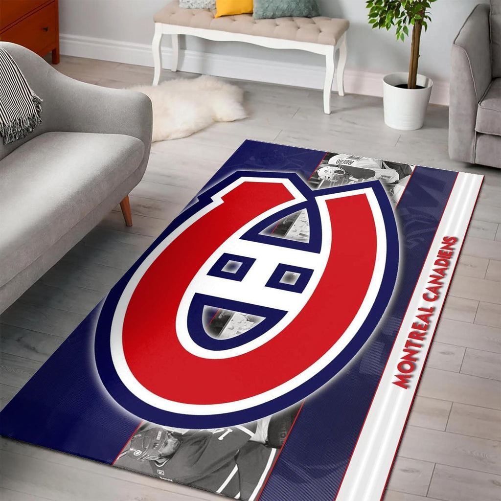 Montreal Canadiens Bereich Nhl Hockey5 Teppich, Teppiche - Outdoor Teppich, Teppich Wohnzimmer, Küchenteppich, Kinderzimmer, Modern