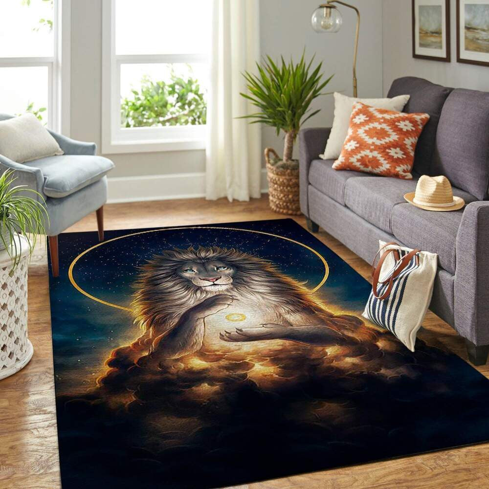 Lion Area A Soul Keeper Lsk190827 Ofd Teppich, Teppiche - Outdoor Teppich, Teppich Wohnzimmer, Küchenteppich, Kinderzimmer, Modern