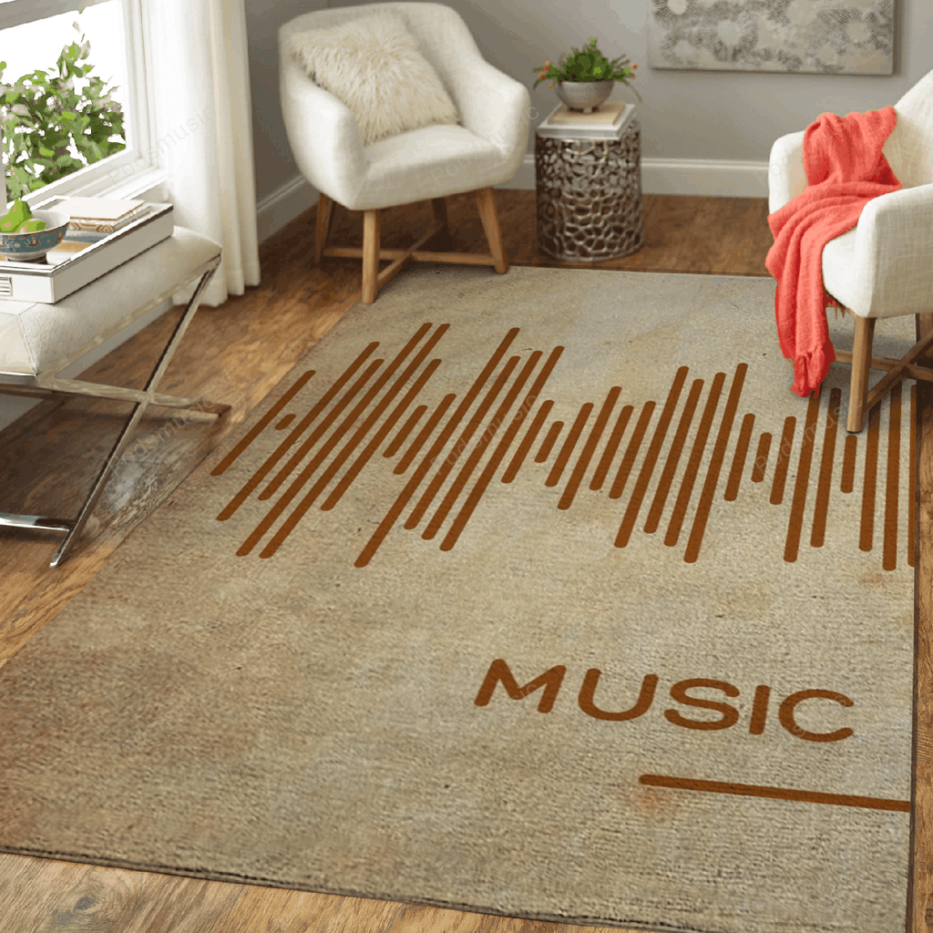 Musik war meine erste Liebe 1 Musik für Fans Teppich, Teppiche - Outdoor Teppich, Teppich Wohnzimmer, Küchenteppich, Kinderzimmer, Modern