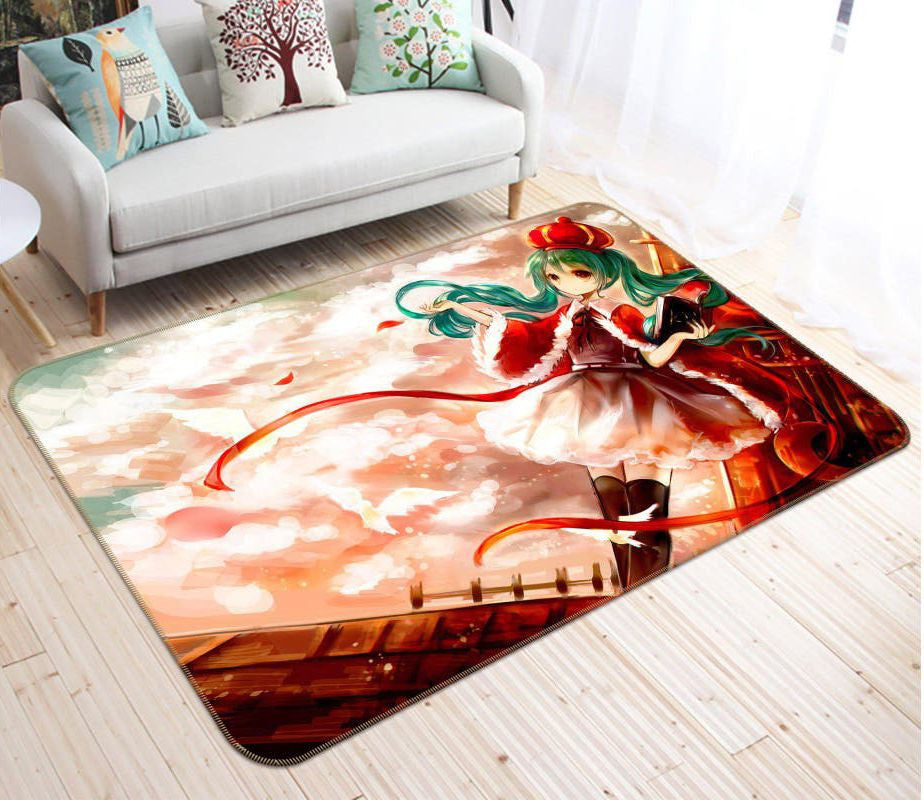 Hatsune Miku-Anime 84 Teppich, Teppiche - Outdoor Teppich, Teppich Wohnzimmer, Küchenteppich, Kinderzimmer, Modern