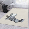 Kaws Holiday Graue Modemarke Fl Teppich, Teppiche - Outdoor Teppich, Teppich Wohnzimmer, Küchenteppich, Kinderzimmer, Modern