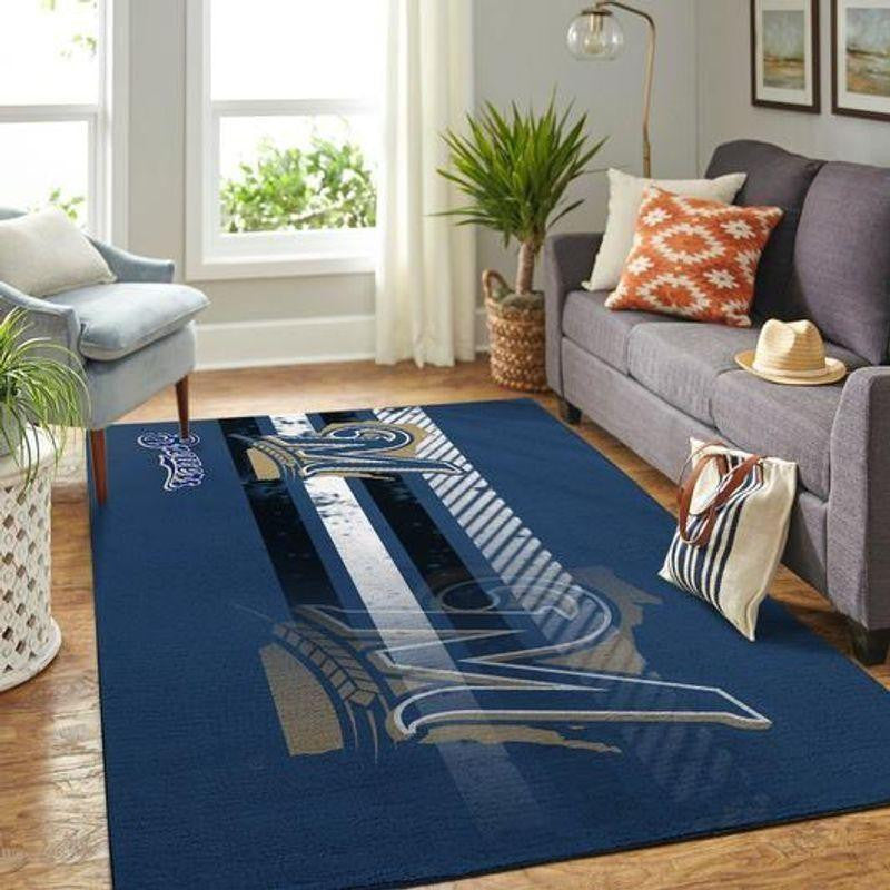 Milwaukee Brewers Mlb Baseballbereich Baseball002 Teppich, Teppiche - Outdoor Teppich, Teppich Wohnzimmer, Küchenteppich, Kinderzimmer, Modern