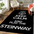 Spielen Sie die Steinway-Musik für Fans Teppich, Teppiche - Outdoor Teppich, Teppich Wohnzimmer, Küchenteppich, Kinderzimmer, Modern