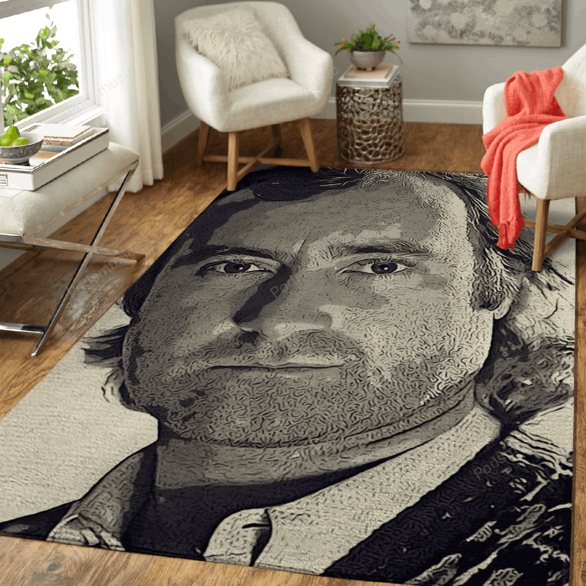 Phil Collins 5 Musiker für Fans Teppich, Teppiche - Outdoor Teppich, Teppich Wohnzimmer, Küchenteppich, Kinderzimmer, Modern