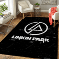 Musiklogo der Marke Linkin Park für Fans für Fans Teppich, Teppiche - Outdoor Teppich, Teppich Wohnzimmer, Küchenteppich, Kinderzimmer, Modern