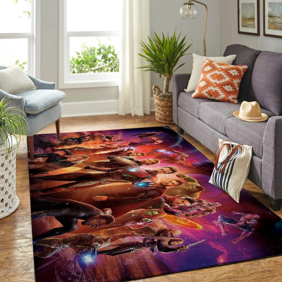 Marvel Superheld Avengers Movie Ofd 19120721 Teppich, Teppiche - Outdoor Teppich, Teppich Wohnzimmer, Küchenteppich, Kinderzimmer, Modern