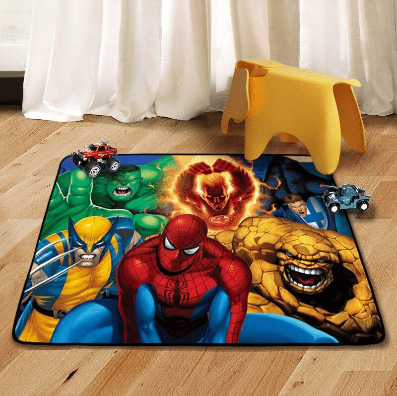 Spider-Man-Wunder 32 Teppich, Teppiche - Outdoor Teppich, Teppich Wohnzimmer, Küchenteppich, Kinderzimmer, Modern