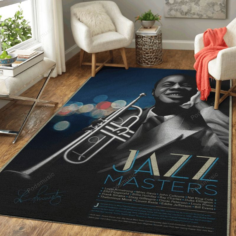 Jazz-Masters-Musik Teppich, Teppiche - Outdoor Teppich, Teppich Wohnzimmer, Küchenteppich, Kinderzimmer, Modern