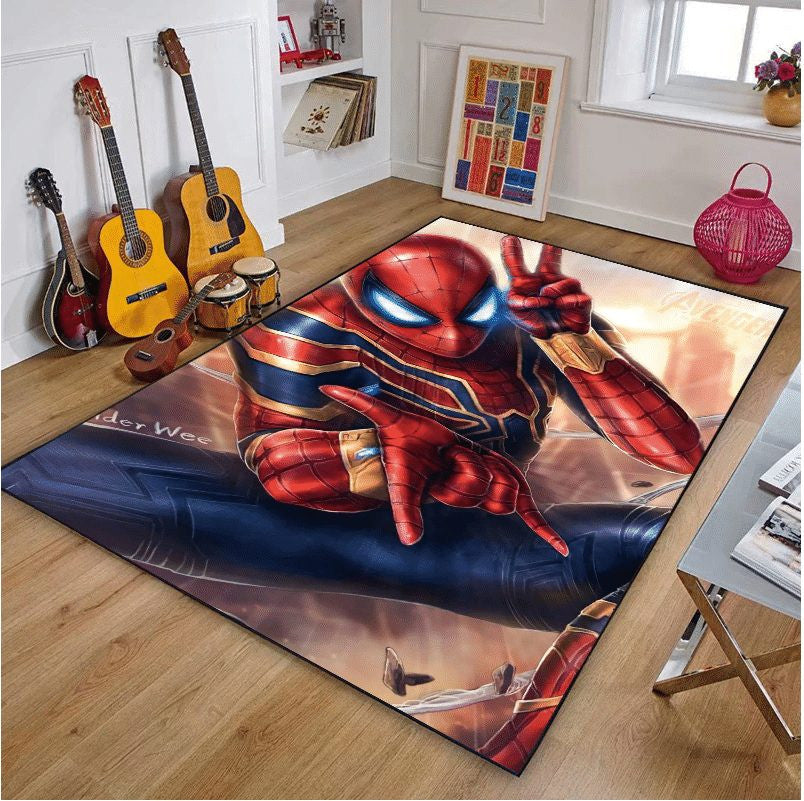 Spider-Man Marvel 11 Teppich, Teppiche - Outdoor Teppich, Teppich Wohnzimmer, Küchenteppich, Kinderzimmer, Modern