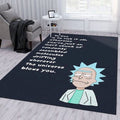 Rick and Morty Schlafzimmer Weihnachtsgeschenk Us Decor Floor Decor And Teppich, Teppiche - Outdoor Teppich, Teppich Wohnzimmer, Küchenteppich, Kinderzimmer, Modern