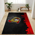 Ottawa Senators Nhl 5 Teppich, Teppiche - Outdoor Teppich, Teppich Wohnzimmer, Küchenteppich, Kinderzimmer, Modern