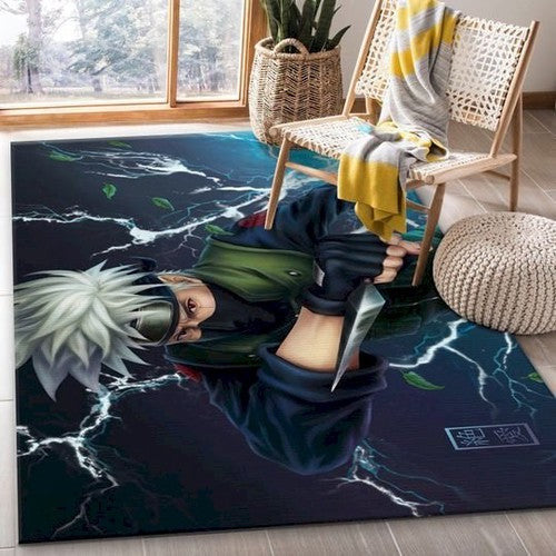 Naruto Ver13 Anime Us Geschenkdekorbereich Teppich, Teppiche - Outdoor Teppich, Teppich Wohnzimmer, Küchenteppich, Kinderzimmer, Modern