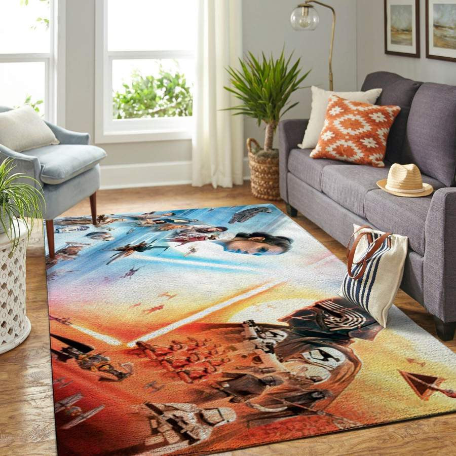 Star Wars Der Aufstieg Skywalkers Film Ofd 19120725 Teppich, Teppiche - Outdoor Teppich, Teppich Wohnzimmer, Küchenteppich, Kinderzimmer, Modern