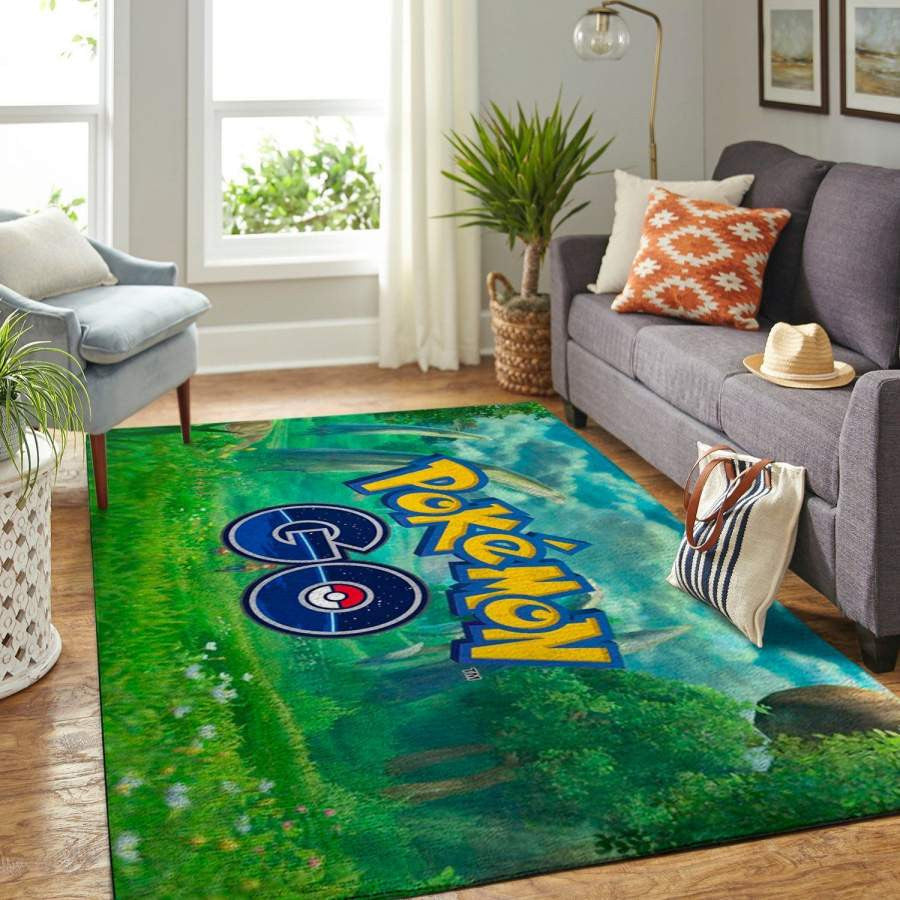 Pokémon Nintendo Videospiel Gfd 19122312 Teppich, Teppiche - Outdoor Teppich, Teppich Wohnzimmer, Küchenteppich, Kinderzimmer, Modern