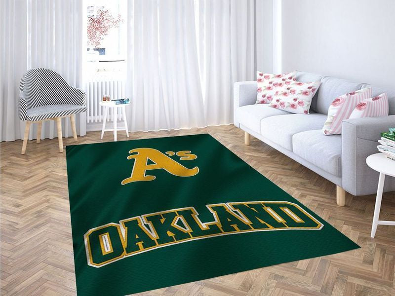 Oakland Athletics Mlb 13 Teppich, Teppiche - Outdoor Teppich, Teppich Wohnzimmer, Küchenteppich, Kinderzimmer, Modern