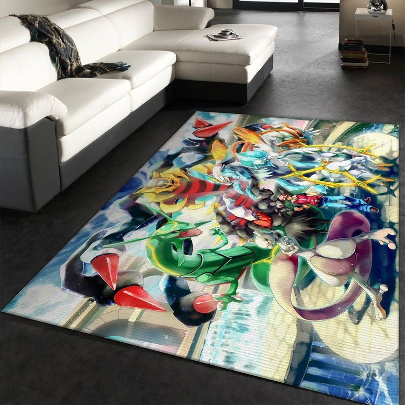 Pokémon-Anime 2 Teppich, Teppiche - Outdoor Teppich, Teppich Wohnzimmer, Küchenteppich, Kinderzimmer, Modern