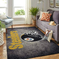 Pittsburgh Steelers Area Nfl Football Team Logo017 Teppich, Teppiche - Outdoor Teppich, Teppich Wohnzimmer, Küchenteppich, Kinderzimmer, Modern