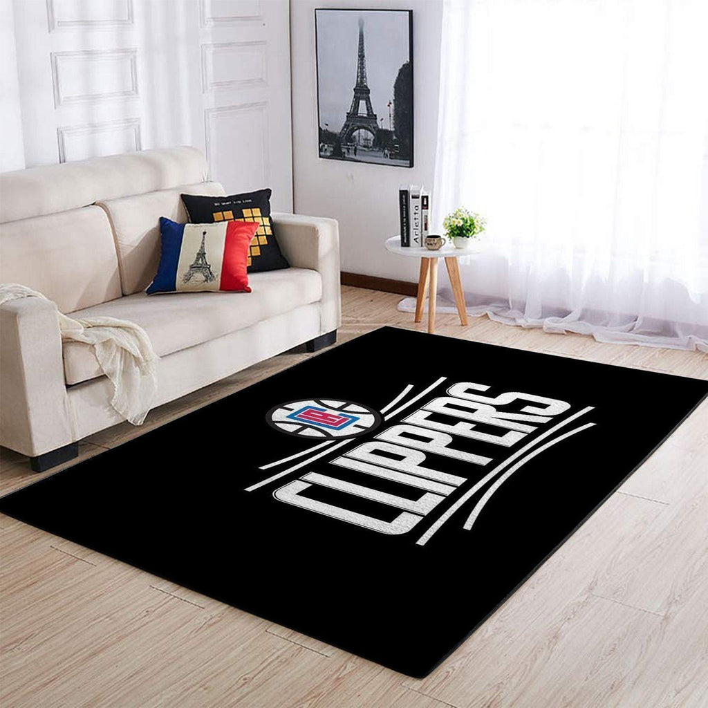 Los Angeles Clippers Bereich NBA-Basketballteam Logo005 Teppich, Teppiche - Outdoor Teppich, Teppich Wohnzimmer, Küchenteppich, Kinderzimmer, Modern