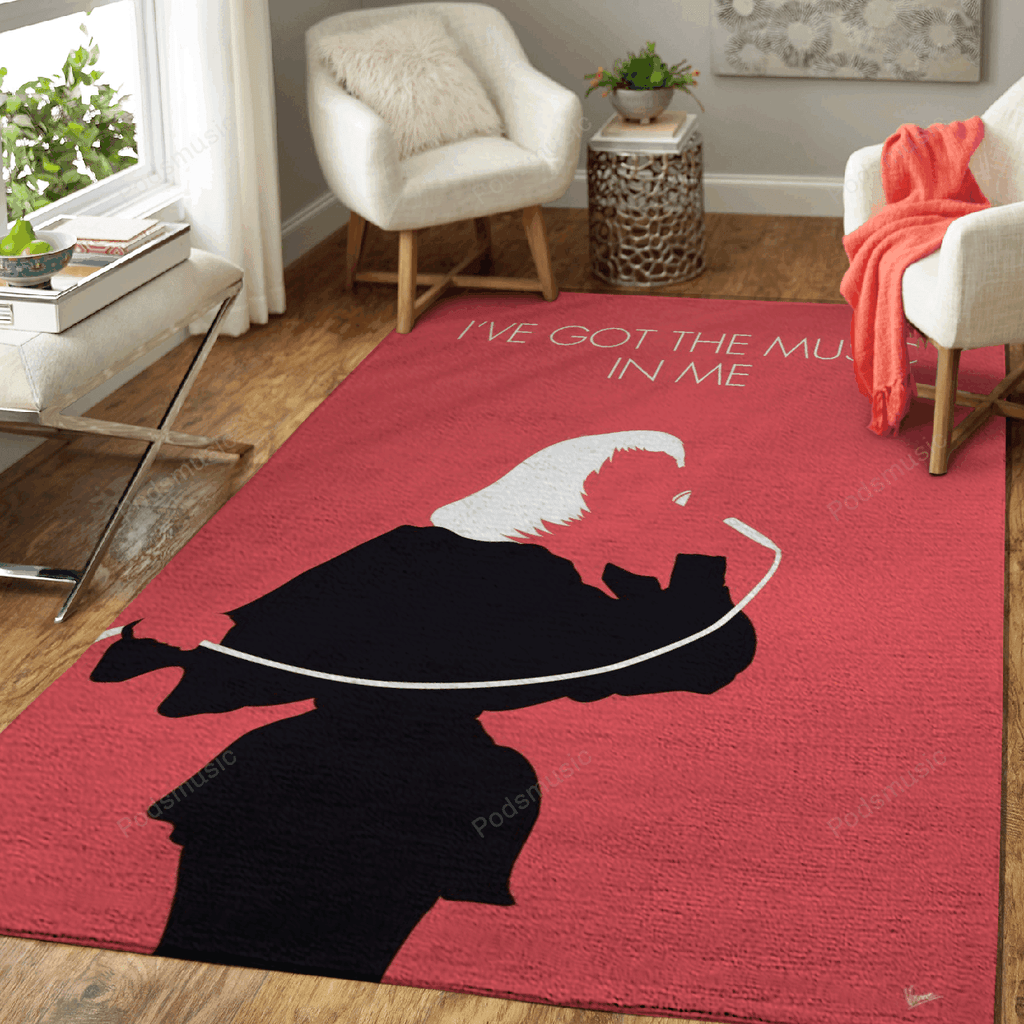 No092 Mein Kiki Dee Minimal Musicwork Minimal Musicworks für Fans Teppich, Teppiche - Outdoor Teppich, Teppich Wohnzimmer, Küchenteppich, Kinderzimmer, Modern