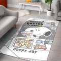 Snoopy-Hund 34 Teppich, Teppiche - Outdoor Teppich, Teppich Wohnzimmer, Küchenteppich, Kinderzimmer, Modern