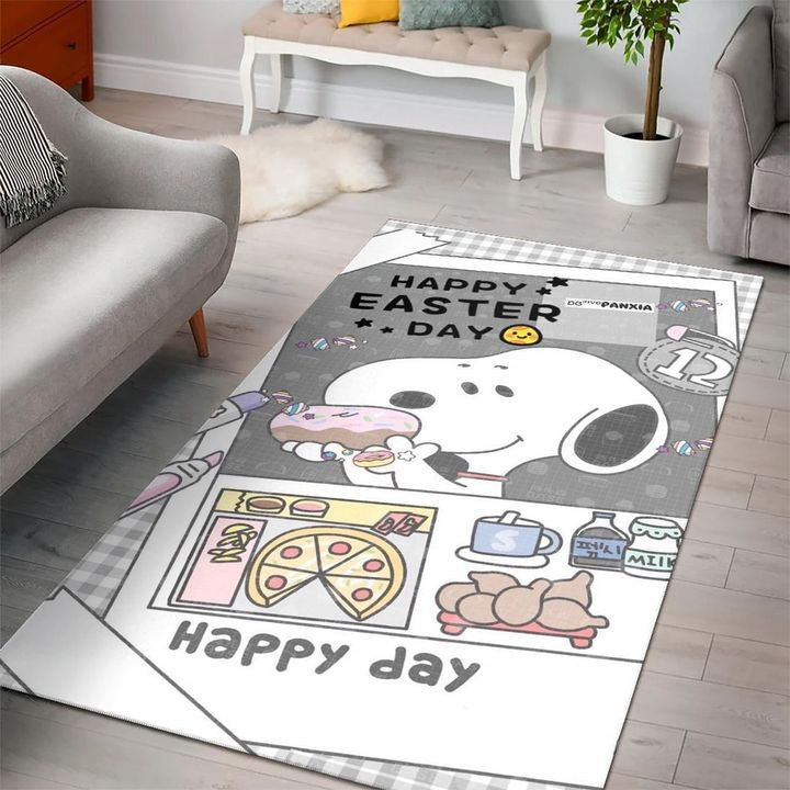 Snoopy-Hund 34 Teppich, Teppiche - Outdoor Teppich, Teppich Wohnzimmer, Küchenteppich, Kinderzimmer, Modern