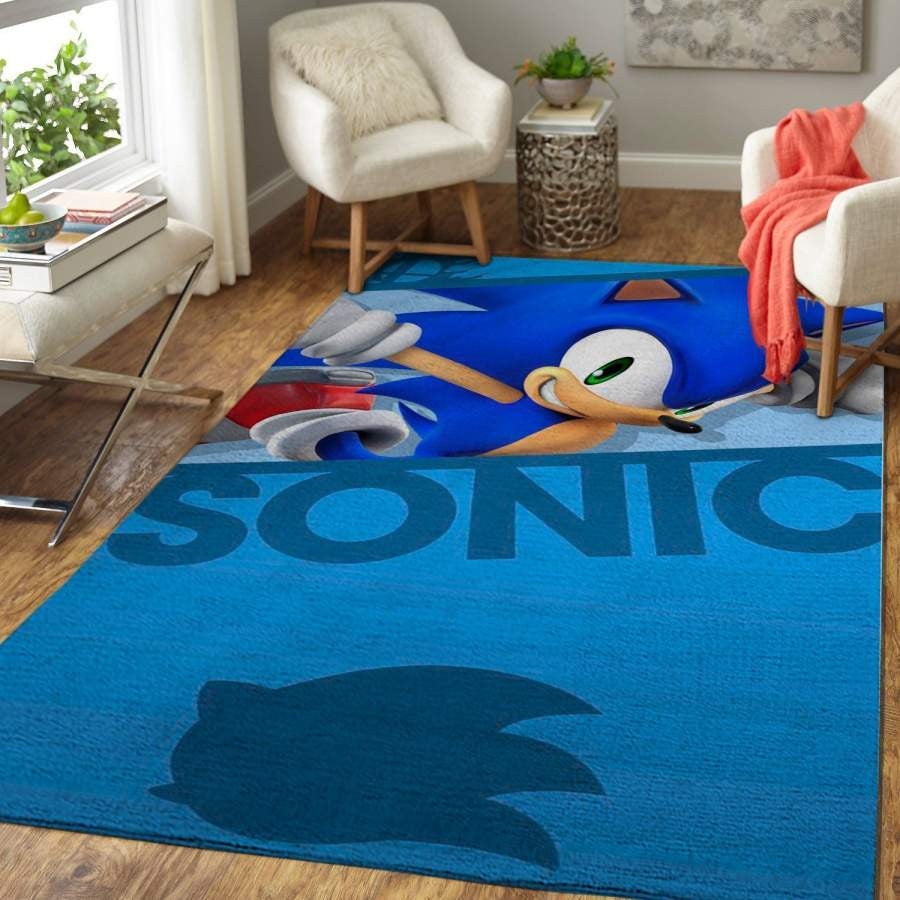 Sonic The Hedgehog Gaming Gfd 191013 Teppich, Teppiche - Outdoor Teppich, Teppich Wohnzimmer, Küchenteppich, Kinderzimmer, Modern