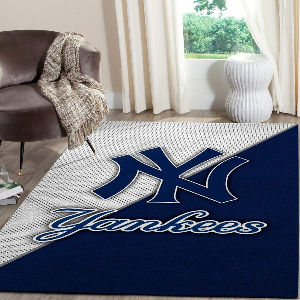New York Yankees Area Mlb Baseball Team Logo026 Teppich, Teppiche - Outdoor Teppich, Teppich Wohnzimmer, Küchenteppich, Kinderzimmer, Modern