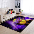 Los Angeles Lakers Bereich NBA-Basketballteam Logo026 Teppich, Teppiche - Outdoor Teppich, Teppich Wohnzimmer, Küchenteppich, Kinderzimmer, Modern