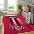 Portland Trail Blazers Bereich NBA-Basketballteam Logo002 Teppich, Teppiche - Outdoor Teppich, Teppich Wohnzimmer, Küchenteppich, Kinderzimmer, Modern