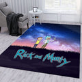 Rick and Morty 84 Area Floor Decor And Teppich, Teppiche - Outdoor Teppich, Teppich Wohnzimmer, Küchenteppich, Kinderzimmer, Modern