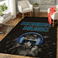 Affenmusik Musik für Fans Teppich, Teppiche - Outdoor Teppich, Teppich Wohnzimmer, Küchenteppich, Kinderzimmer, Modern