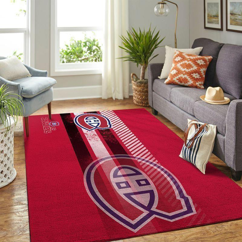 Montreal Canadiens Bereich Nhl Hockey20030455 Teppich, Teppiche - Outdoor Teppich, Teppich Wohnzimmer, Küchenteppich, Kinderzimmer, Modern