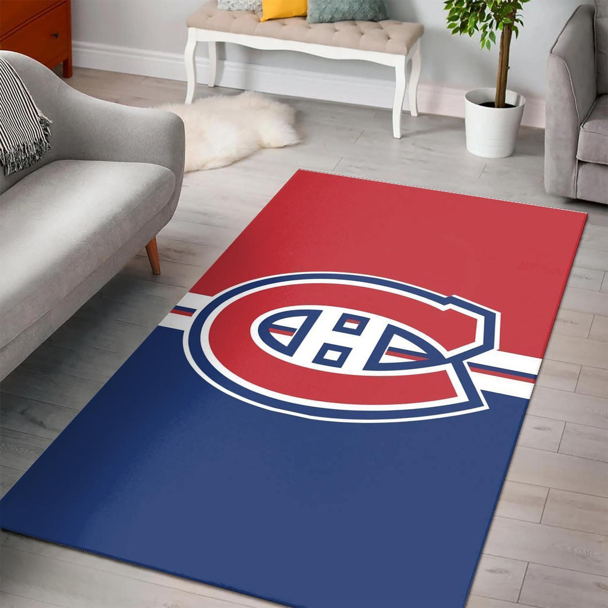 Montreal Canadiens Bereich Nhl Hockey2002205 Teppich, Teppiche - Outdoor Teppich, Teppich Wohnzimmer, Küchenteppich, Kinderzimmer, Modern